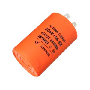 Конденсатор пусковой 30мкф 450В 5%, Titan CBB60-A306J450V045070