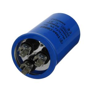 Конденсатор пусковой 35мкФ 450В 5% VAC клеммы металл, СВВ65 С для кондиционеров