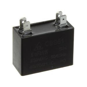 Конденсатор пусковой 6мкФ 250В 5% CBB-61 клеммы