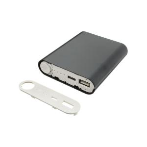 Корпус для РЭА 22*77*92мм металл, пластик, black