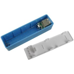 Корпус PowerBank USB(G), microUSB(G) 1А 1*18650