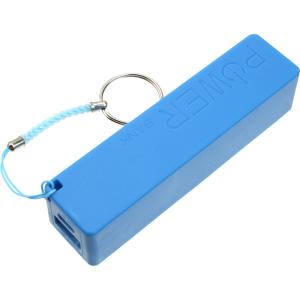 Корпус PowerBank USB(G), microUSB(G) 1А 1*18650, синий