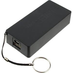 Корпус PowerBank USB(G)/microUSB(G) 1А 2*18650, черный
