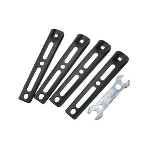 Кронштейн на стену 14-55 HDL-117B-2 черный, замокший товар, отслоение краски