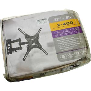 Кронштейн на стену 32-55 X-400 черный, замокший товар, отслоение краски