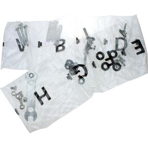 Кронштейн на стену 32-55 X-400 черный, замокший товар, отслоение краски