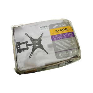 Кронштейн на стену 32-55 X-400 черный, замокший товар, отслоение краски