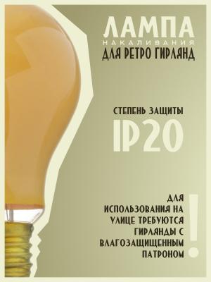 Лампа 100W E27 230V Philips Parinsect шар желтый
