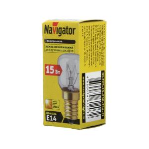 Лампа 15Вт E14 Navigator 61 207 для духовых шкафов