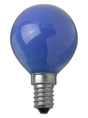 Лампа 15W E14 P45 230V Philips Partylight шар синий