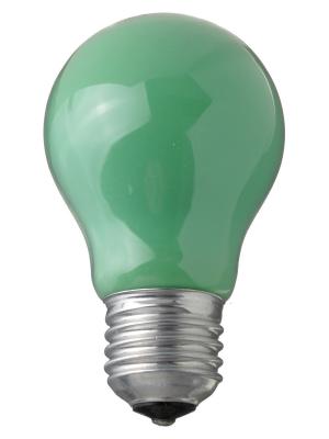 Лампа 15W E27 A55 230V Philips Partylight шар зеленый