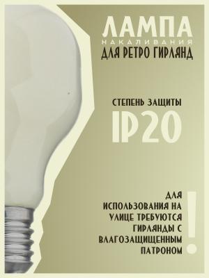 Лампа 60W E27 T60 230V 660Лм Philips Softone yellow