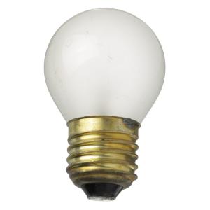 Лампа накаливания 10W E27 P45 220V Foton decor ЛОН шар матовый, белый