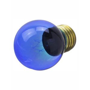 Лампа накаливания 10W E27 P45 220V Foton decor ЛОН шар синий