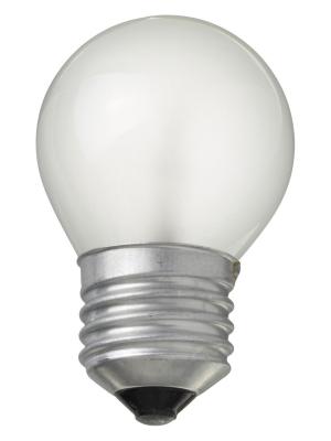 Лампа накаливания P45 40Вт 220В Е27 350Лм JazzWay, матовая, шар