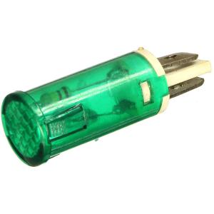 Лампа Неон 110/220 Цилиндр зеленый 14мм 
