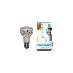 Лампа светодиодная LED-R63-standard 8.0Вт 160-260В Е27 4000К 650Лм ASD