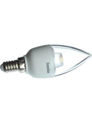 Лампа светодиодная LED5.5-C35-CL 5.5Вт 220-240В Е14 4500К 475Лм Camelion