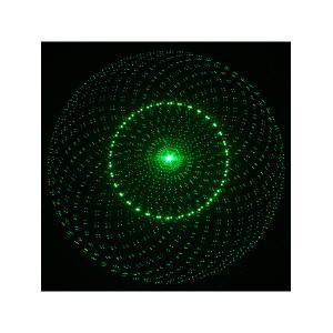 Лазер зеленый 532nm 1000mW III Class 2ААА, 4 насадки