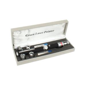 Лазер зеленый 532nm 1000mW III Class 4 насадки