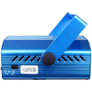 Лазерное шоу цвет зеленый, красный точками