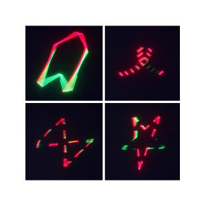 Лазерное шоу Komoloff, цвет зеленый, красный, NE070F