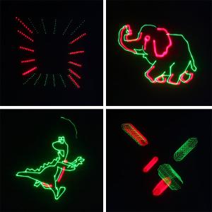 Лазерное шоу Komoloff, цвет зеленый, красный, звездопад NE070F