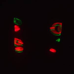 Лазерное шоу программа, цвет зеленый, красный, желтый, фиолетовый, мультимедия