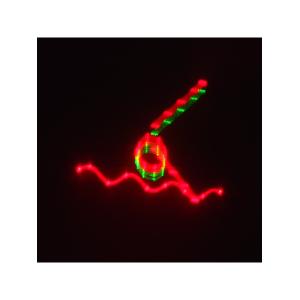 Лазерное шоу программа, цвет зеленый, красный, желтый, фиолетовый, мультимедия