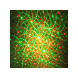 Лазерное шоу XC-6R, цвет зеленый, красный, звездное небо, разводы, снежинки