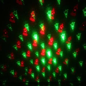 Лазерное шоу XX-12-06, цвет зеленый, красный, новогодний рисунок