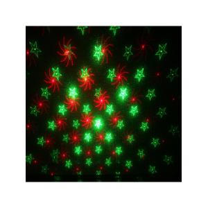 Лазерное шоу XX-12-06, цвет зеленый, красный, новогодний рисунок