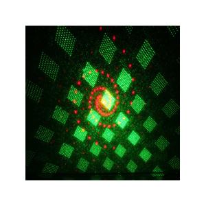 Лазерное шоу XX-12-17, цвет зеленый, красный, разводы