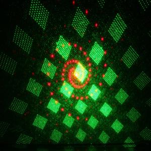 Лазерное шоу XX-12-17, цвет зеленый, красный, разводы