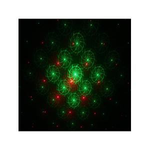 Лазерное шоу YX-06R, цвет зеленый, красный, звездное небо/разводы