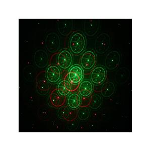 Лазерное шоу YX-06R, цвет зеленый, красный, звездное небо/разводы