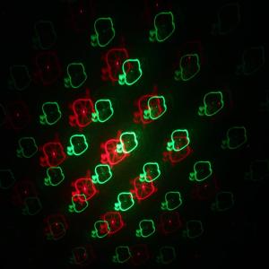 Лазерное шоу YX6K, цвет красный, зеленый, грибы, точки, птички, рыбы