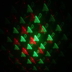 Лазерное шоу YX6K, цвет красный, зеленый, грибы, точки, птички, рыбы