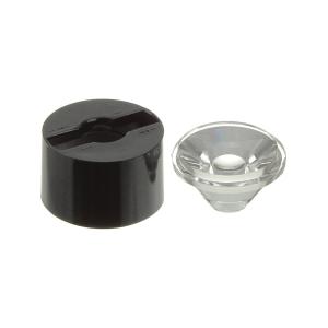 Линза для светодиода 60 градусов черный корпус