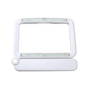 Лупа 120*75мм 3,5х в прямоугольной оправе, подсветка 12свд