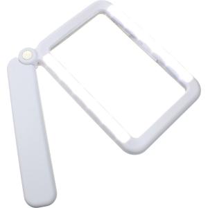 Лупа 120*75мм 3,5х в прямоугольной оправе, подсветка 12свд