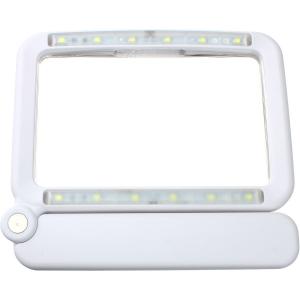 Лупа 120*75мм 3,5х в прямоугольной оправе, подсветка 12свд