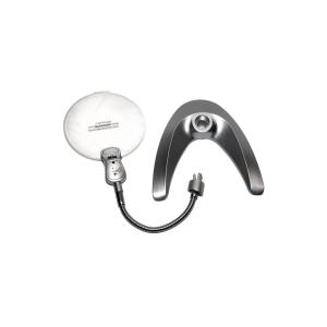 Лупа 130мм гибкая нога, подсветка 2свд .