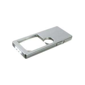 Лупа 30*40мм 7007B с подсветкой 1свд/3свд 2AG10 чехол