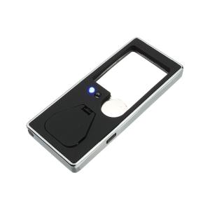 Лупа 30*40мм TH-7007 с подсветкой свд/1УФсвд, чехол, стилус 3AG7