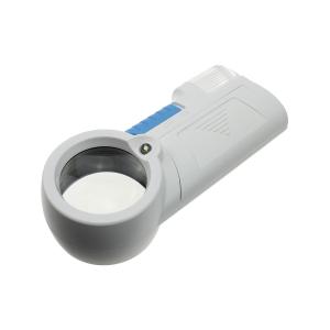 Лупа 38мм 12х подсветка 2свд ТН-7011