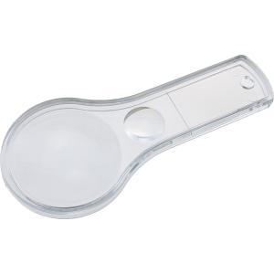 Лупа 50мм пластиковая, прозрачная