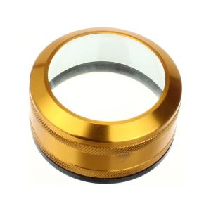 Лупа 70мм 10х без ручки оправа под золото толстое стекло