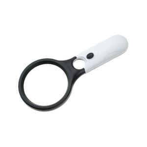 Лупа 75мм 3Х 22мм 45х подсветка 3СВД 3бат ААА