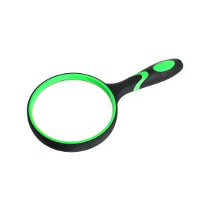 Лупа 90мм 99190 прорезиненная ручка 